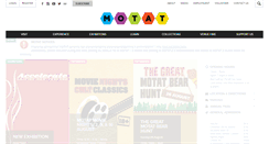 Desktop Screenshot of motat.org.nz